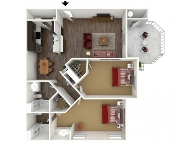 Bordeaux Premium 16-2091 floor plan